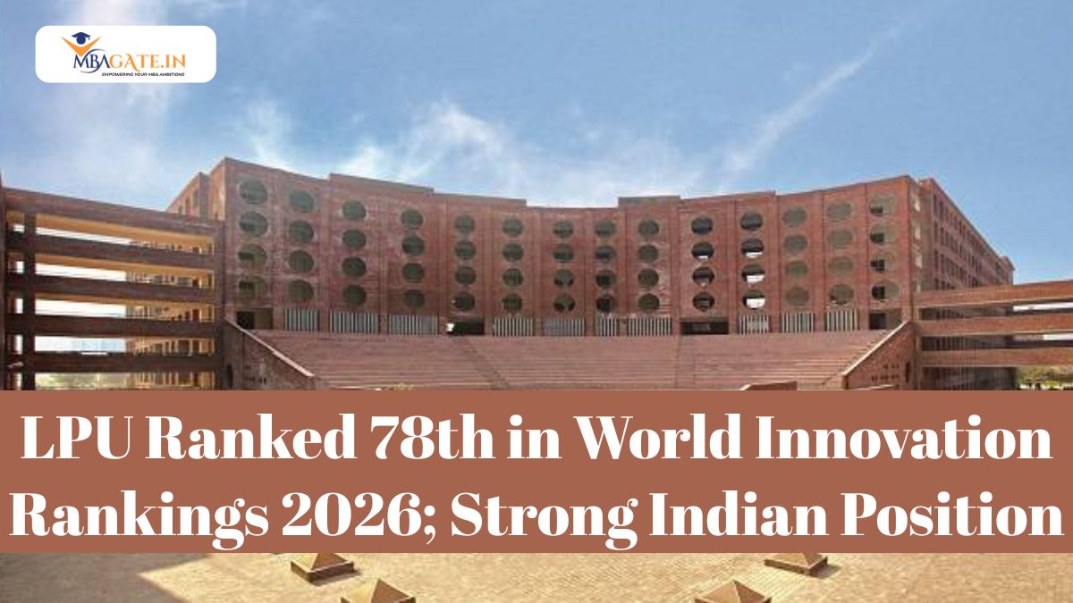 LPU Ranked 78th in World Innovation Rankings 2026; Strong Indian Position