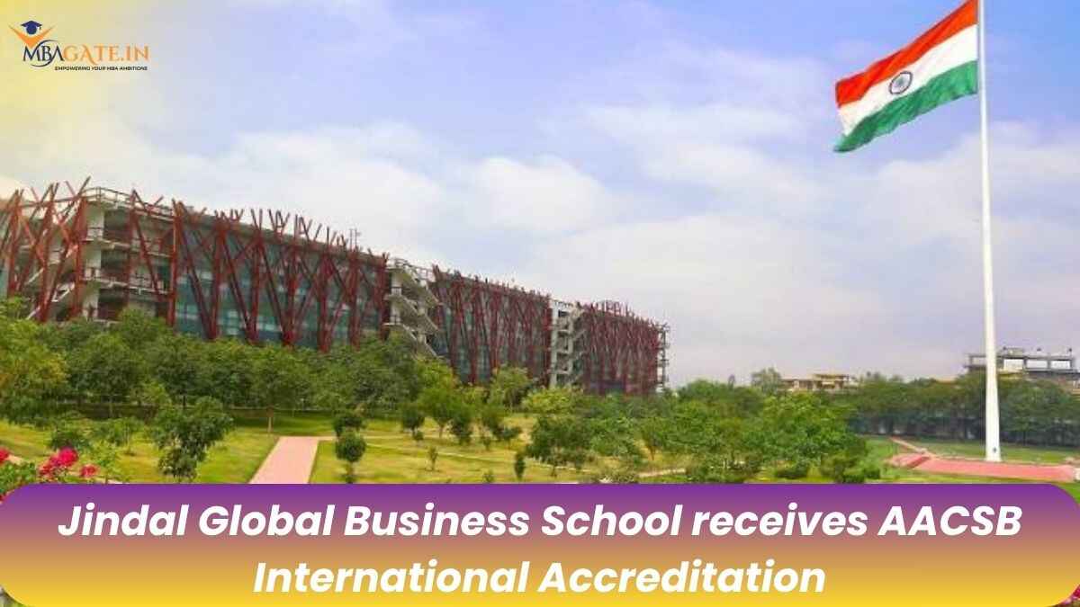 Jindal Global Business School receives AACSB International Accreditation, among the elite 6% of global business schools