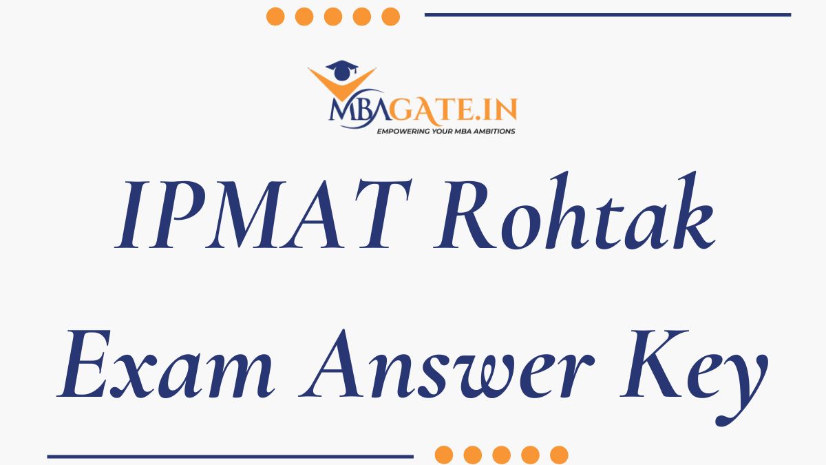 IPMAT Rohtak Exam Answer Key