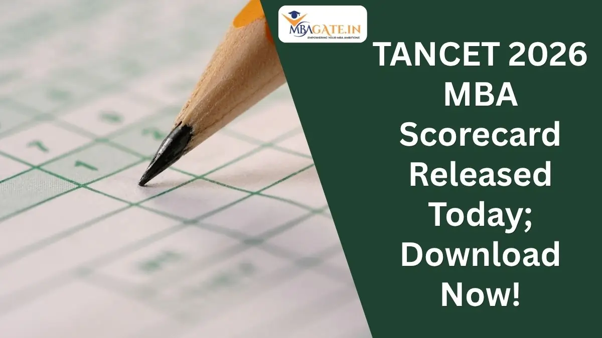 TANCET 2026 MBA Scorecard Released Today; Download Now!