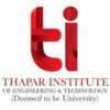TIET Patiala-Thapar Institute of Engineering and Technolgy (Deemed to be Universuty), Patiala