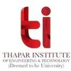 TIET Patiala-Thapar Institute of Engineering and Technolgy (Deemed to be Universuty), Patiala