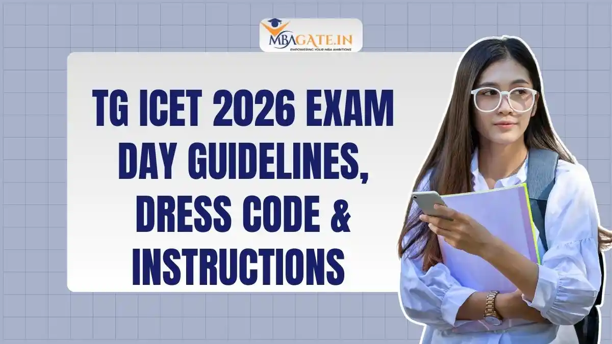 TG ICET 2026 Exam Day Guidelines - Do’s, Don’ts and Important Instructions