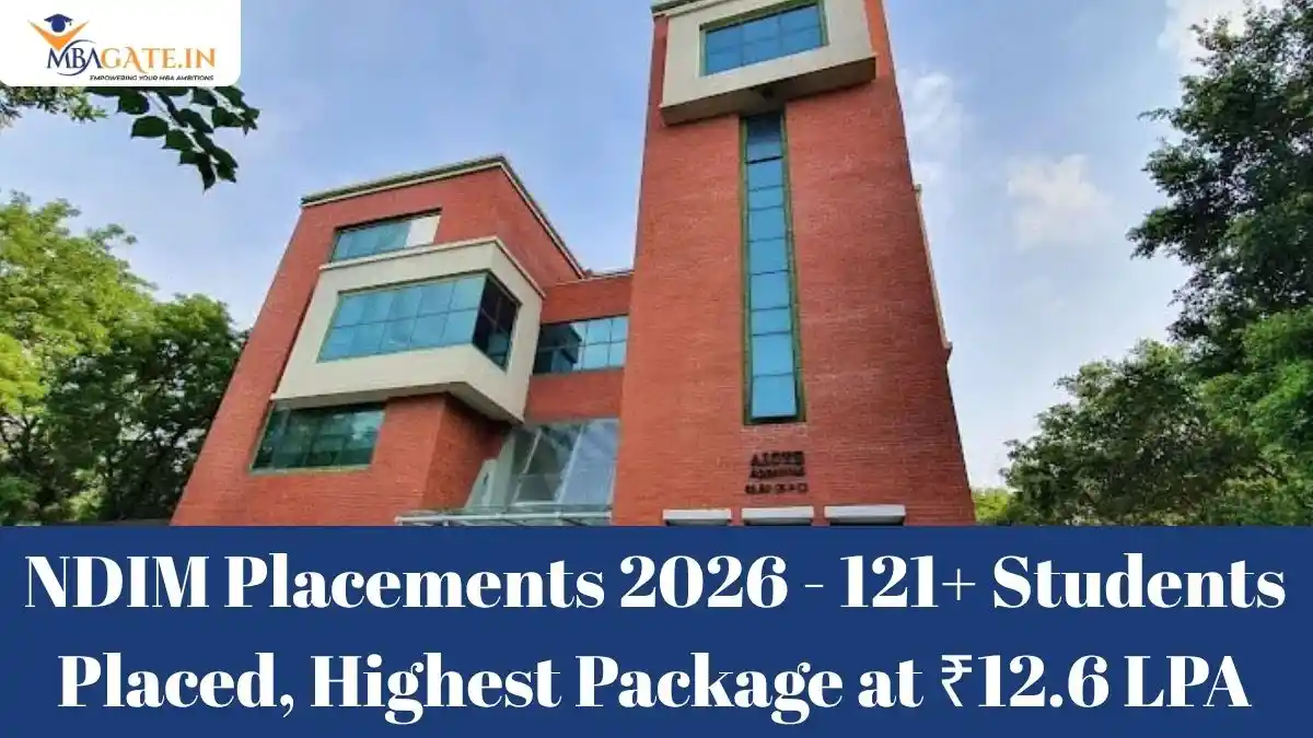 NDIM Placements 2026 - 121+ Students Placed, Highest Package at ₹12.6 LPA