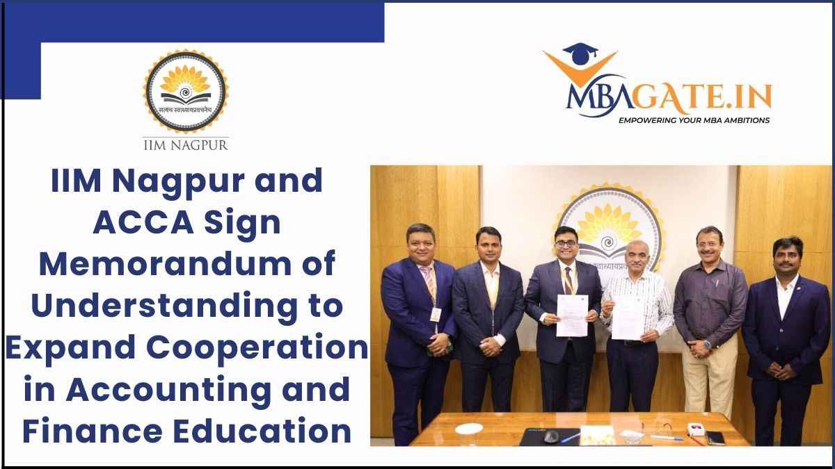 IIM Nagpur and ACCA Sign Memorandum of Understanding to Expand Cooperation in Accounting and Finance Education