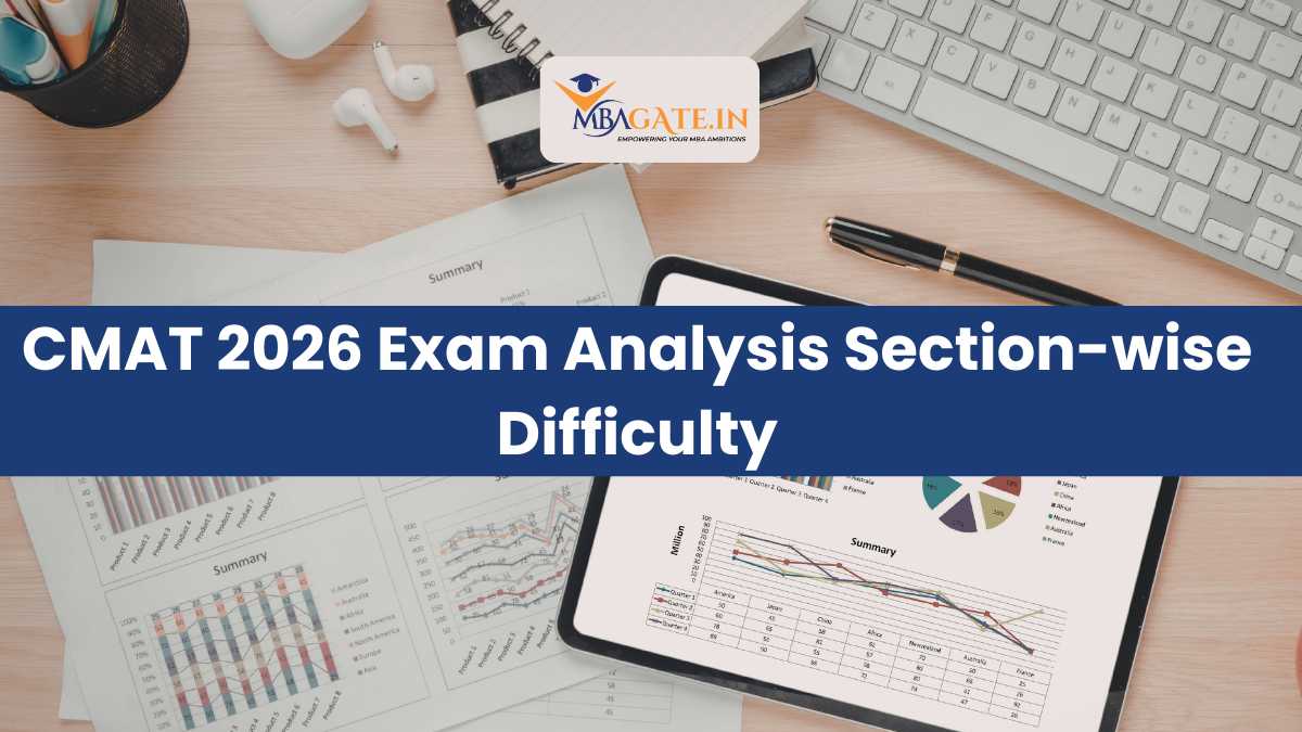 CMAT 2026 Exam Analysis Section-wise Difficulty, Key Topics, Cutoffs and Expected Percentile