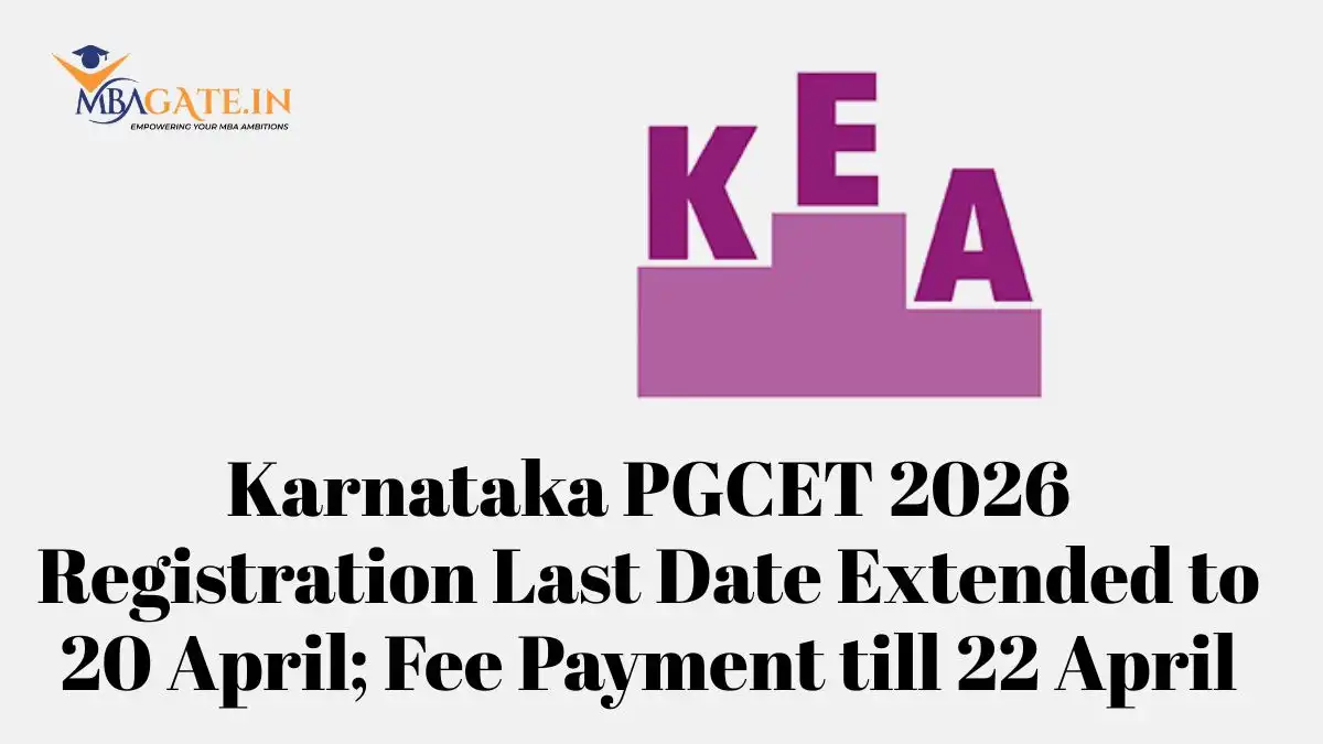 Karnataka PGCET 2026 Registration Last Date Extended to 20 April; Fee Payment till 22 April