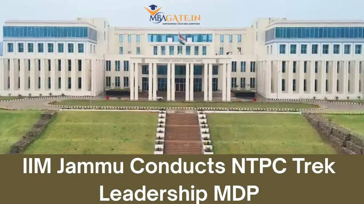 IIM Jammu Conducts NTPC Trek Leadership MDP