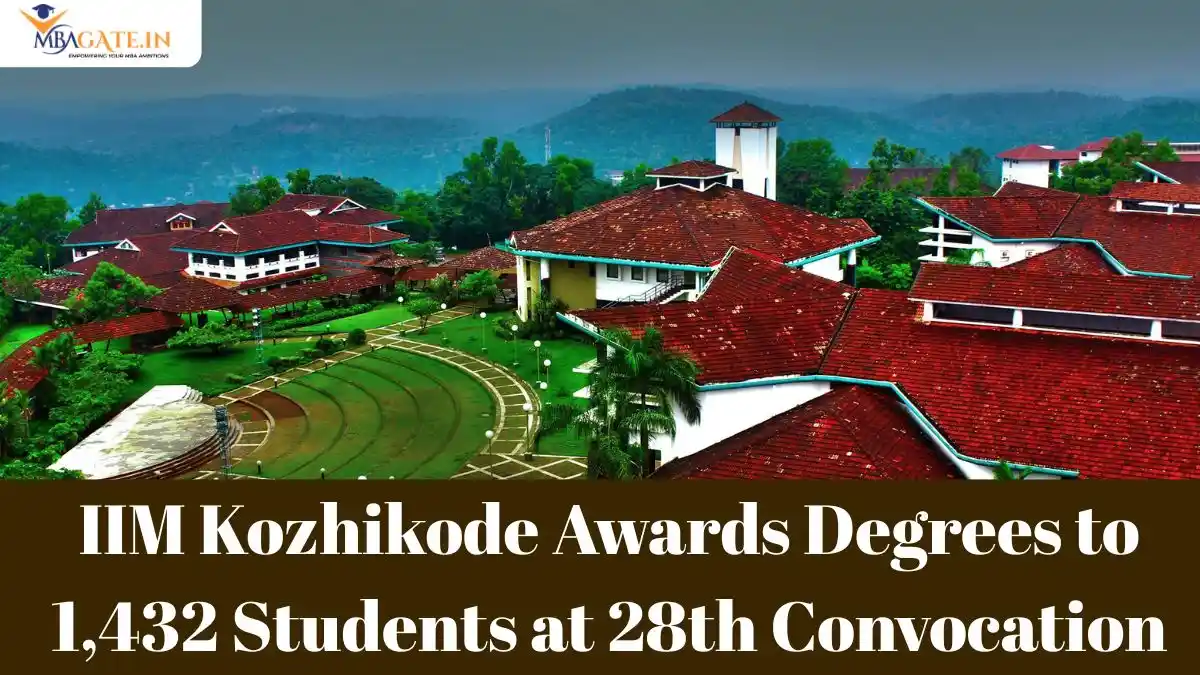 IIM Kozhikode Awards Degrees to 1,432 Students at 28th Convocation