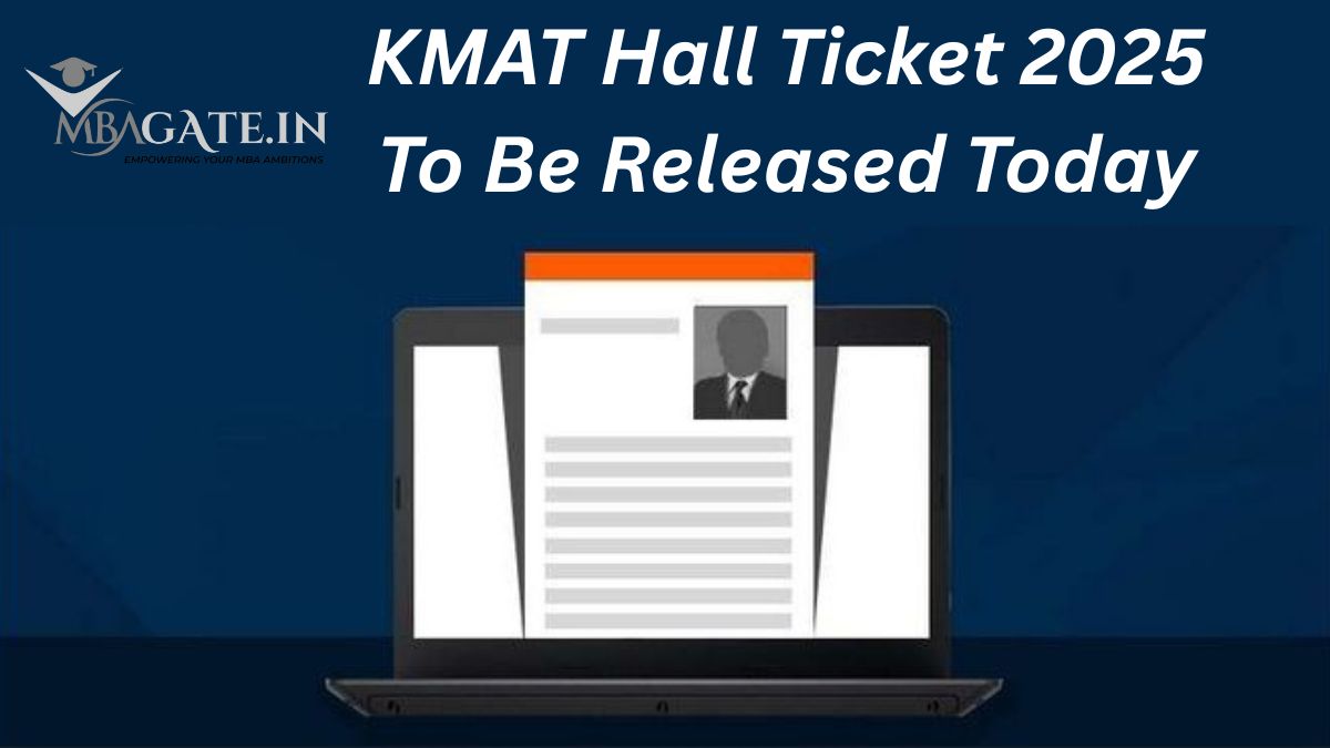 KMAT Hall Ticket 2025 To Be Released Today on kmatindia.com;  Exam on Sept 7