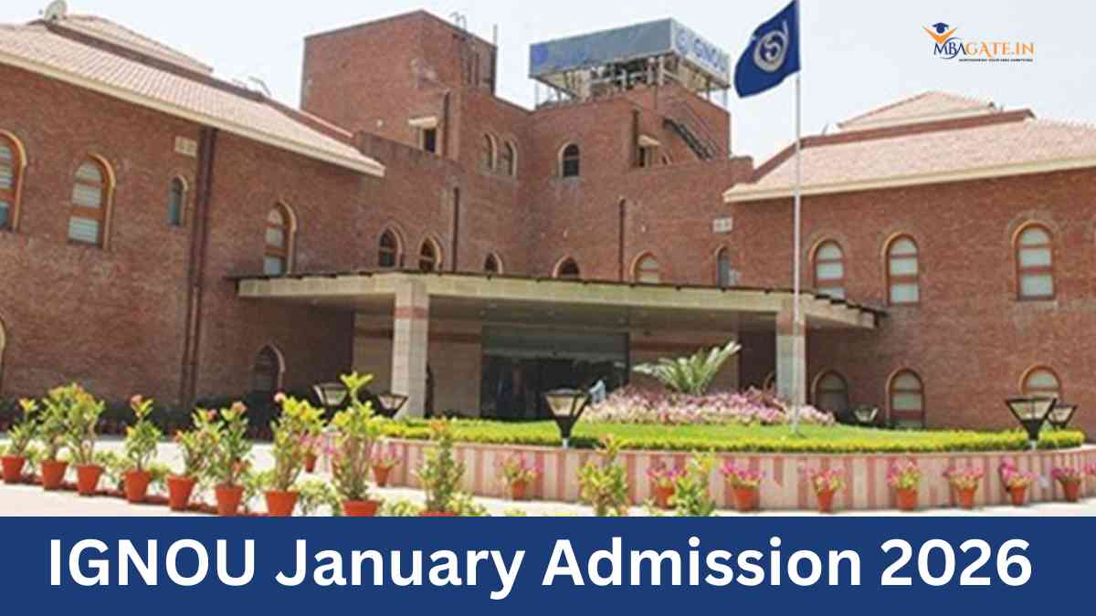 IGNOU January Admission 2026 - Registration Open for ODL Courses Till 31 January
