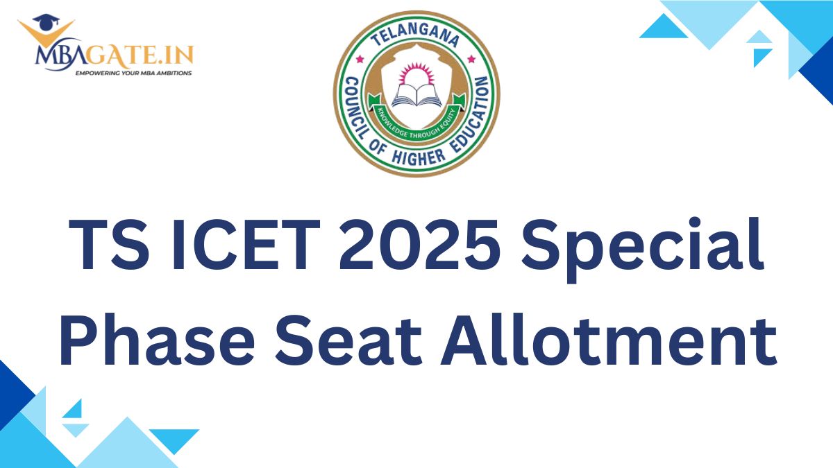TS ICET 2025 Special Phase Seat Allotment Announced for MBA Counselling