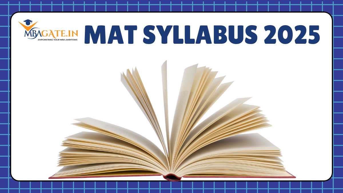MAT Syllabus 2025 -  Sectional Topics, Pattern and Preparation Tips