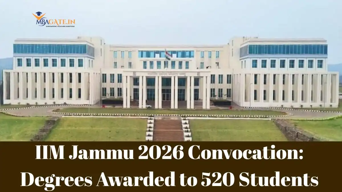 IIM Jammu 2026 Convocation: Degrees Awarded to 520 Students