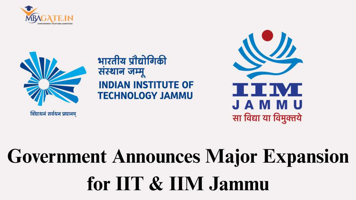 Government Announces Major Expansion for IIT & IIM Jammu