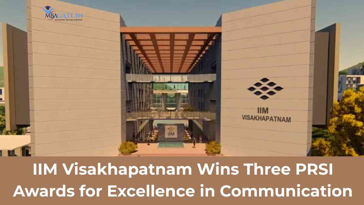 IIM Visakhapatnam Wins Three PRSI Awards for Excellence in Communication