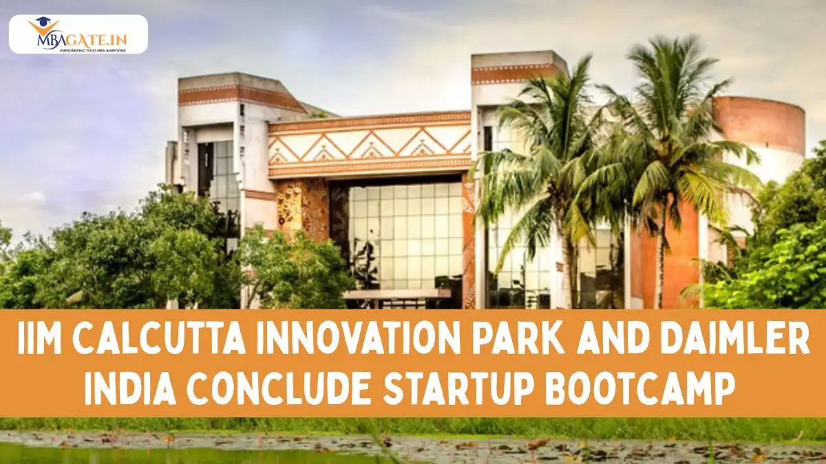 IIM Calcutta Innovation Park and Daimler India Conclude Startup Bootcamp