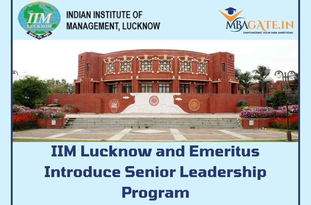 IIM Lucknow and Emeritus Introduce Senior Leadership Program