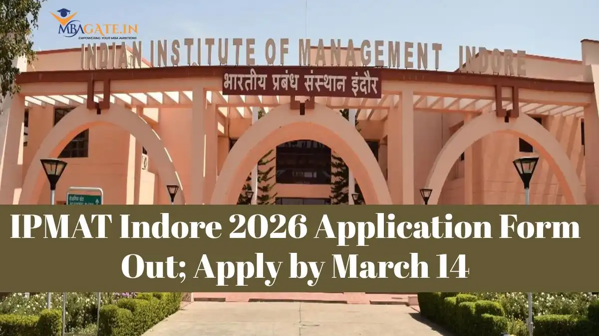 IPMAT Indore 2026 Application Form Out; Apply by March 14