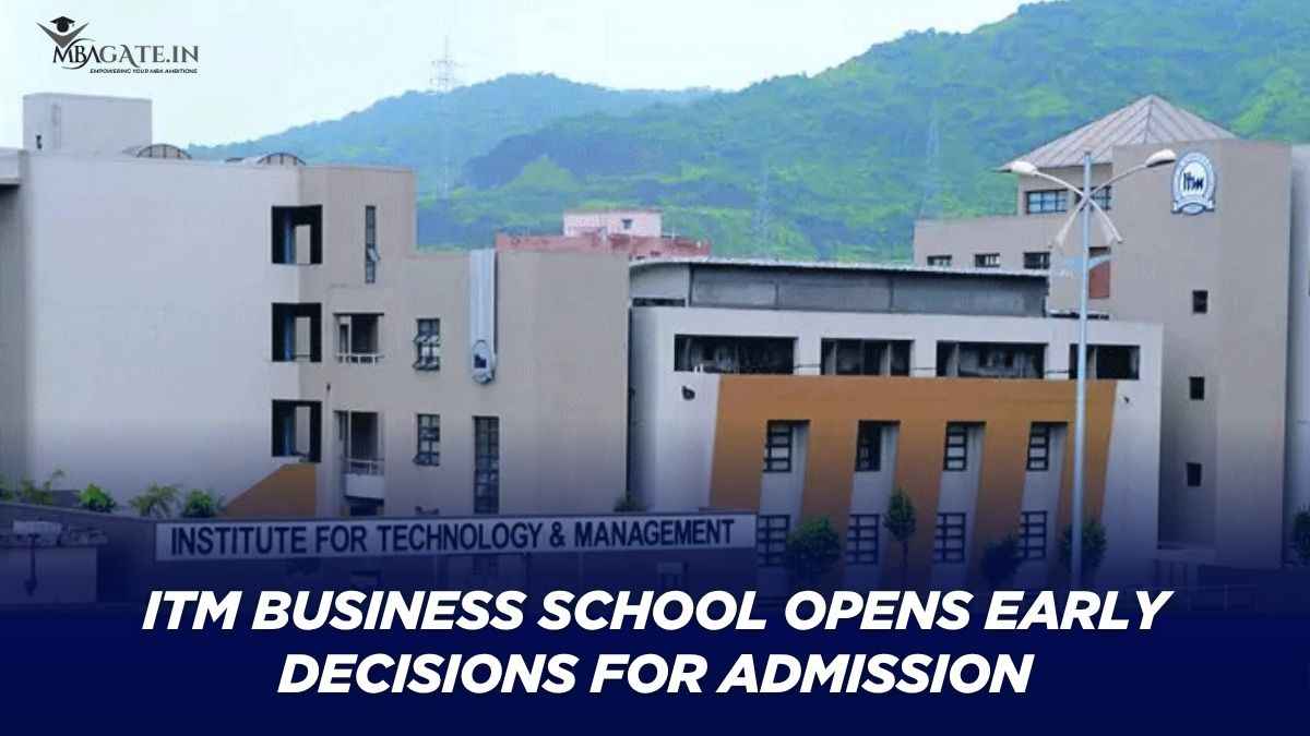 ITM Business School Opens Early Decisions for Admission to the MBA Program 2026