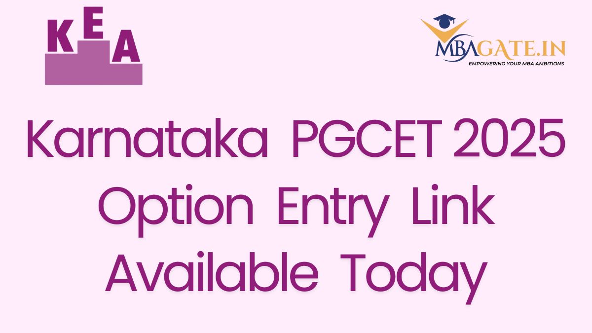 Karnataka PGCET 2025 Option Entry Link Available Today at kea.kar.nic.in; Allotment on September 29
