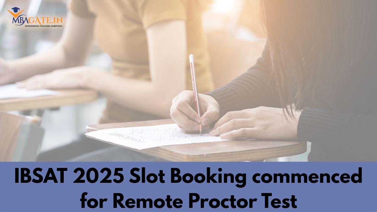 IBSAT 2025 Slot Booking commenced for Remote Proctor Test