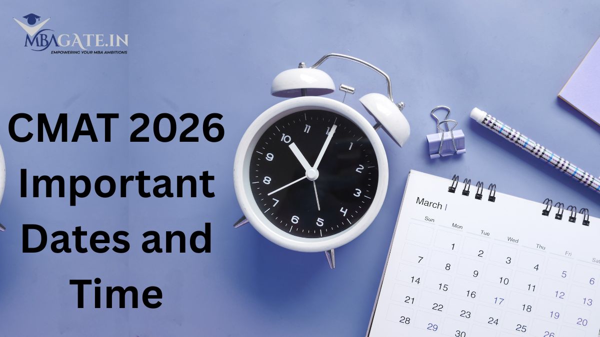 CMAT 2026 Important Dates and Time