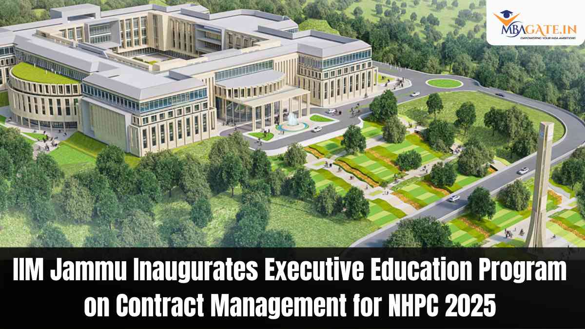 IIM Jammu Inaugurates Executive Education Program on Contract Management for NHPC 2025