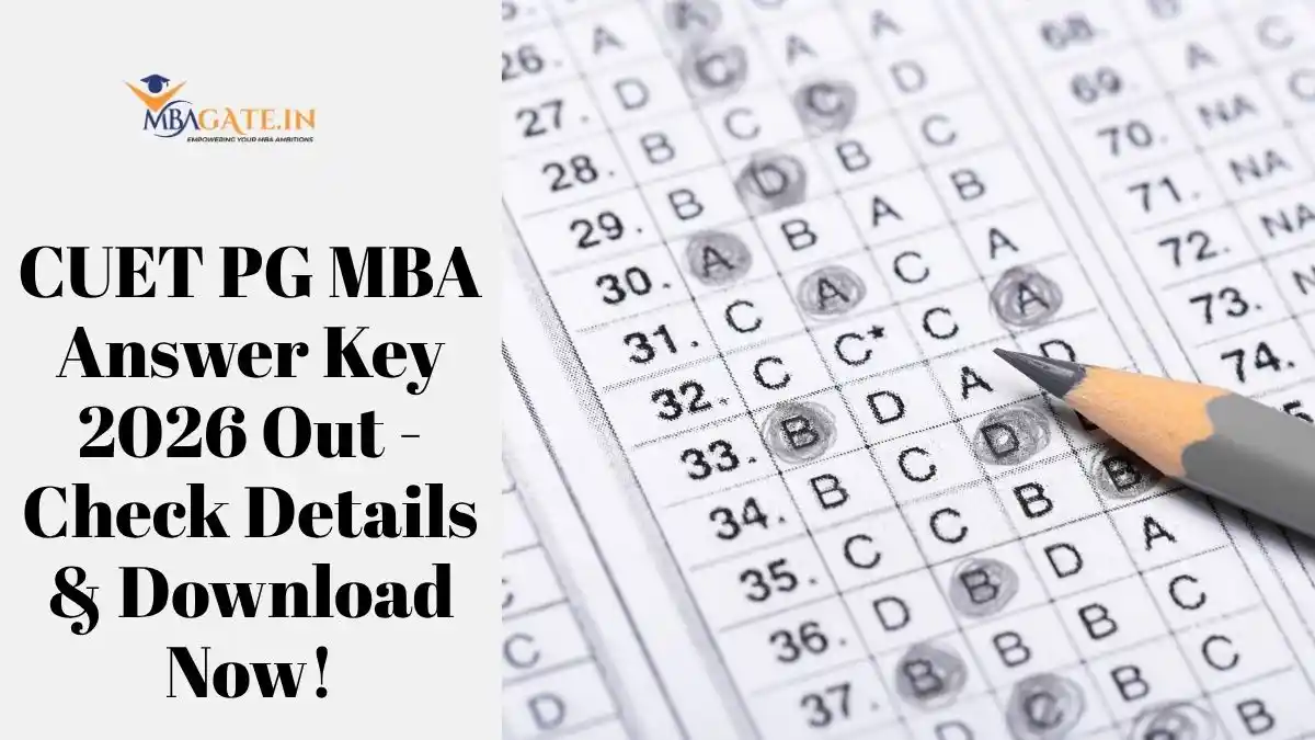 CUET PG MBA Answer Key 2026 Out - Check Details & Download Now!