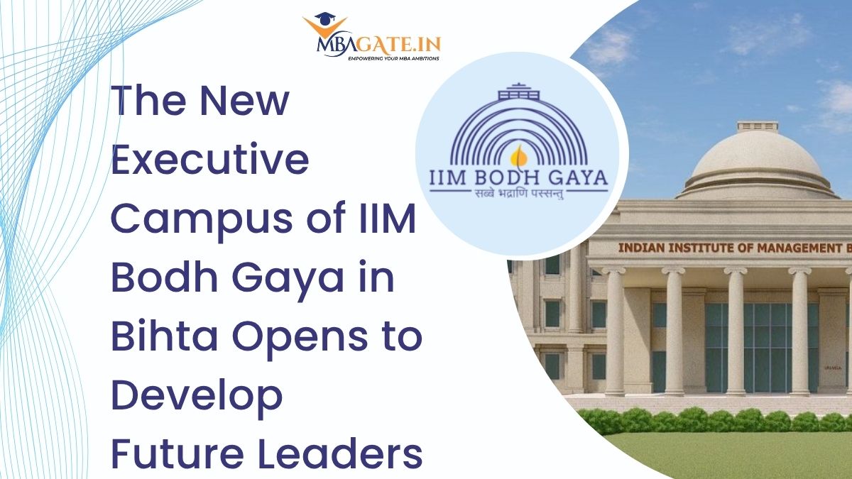 The New Executive Campus of IIM Bodh Gaya in Bihta Opens to Develop Future Leaders