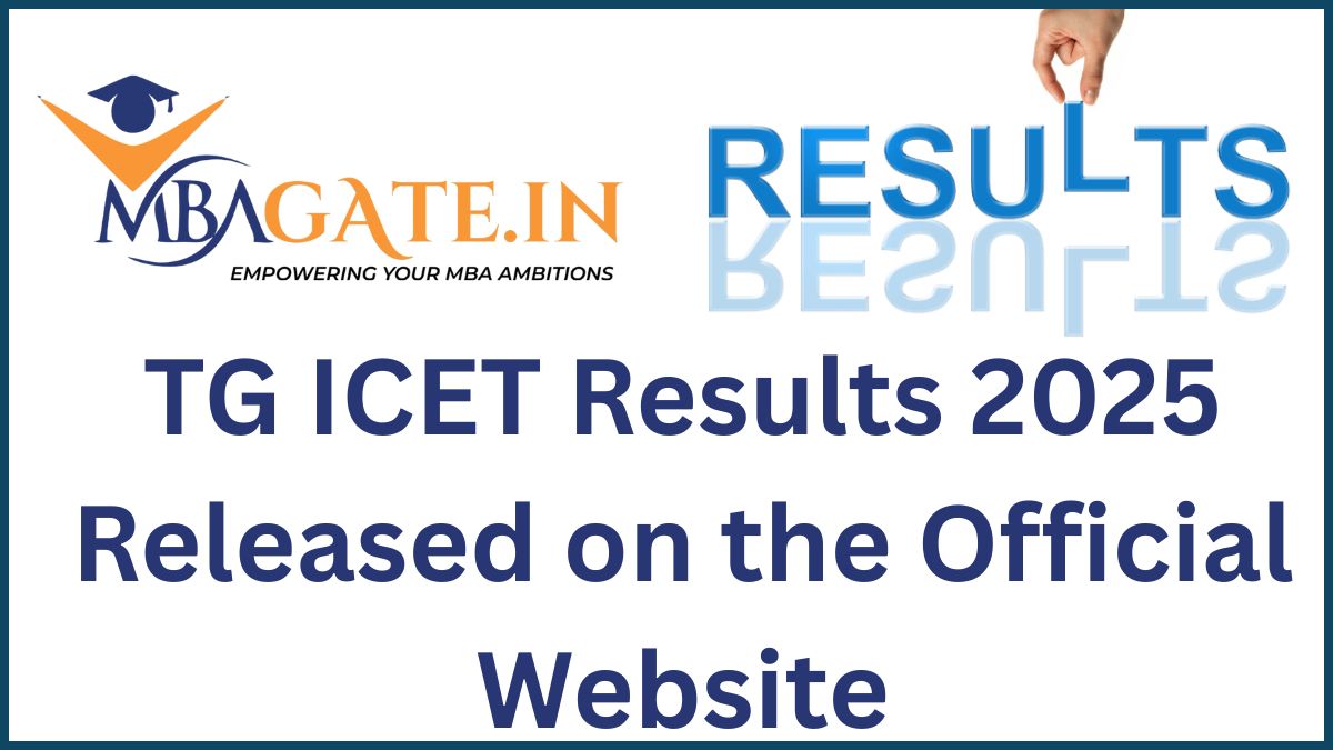 TG ICET Results 2025 Released on the Official Website