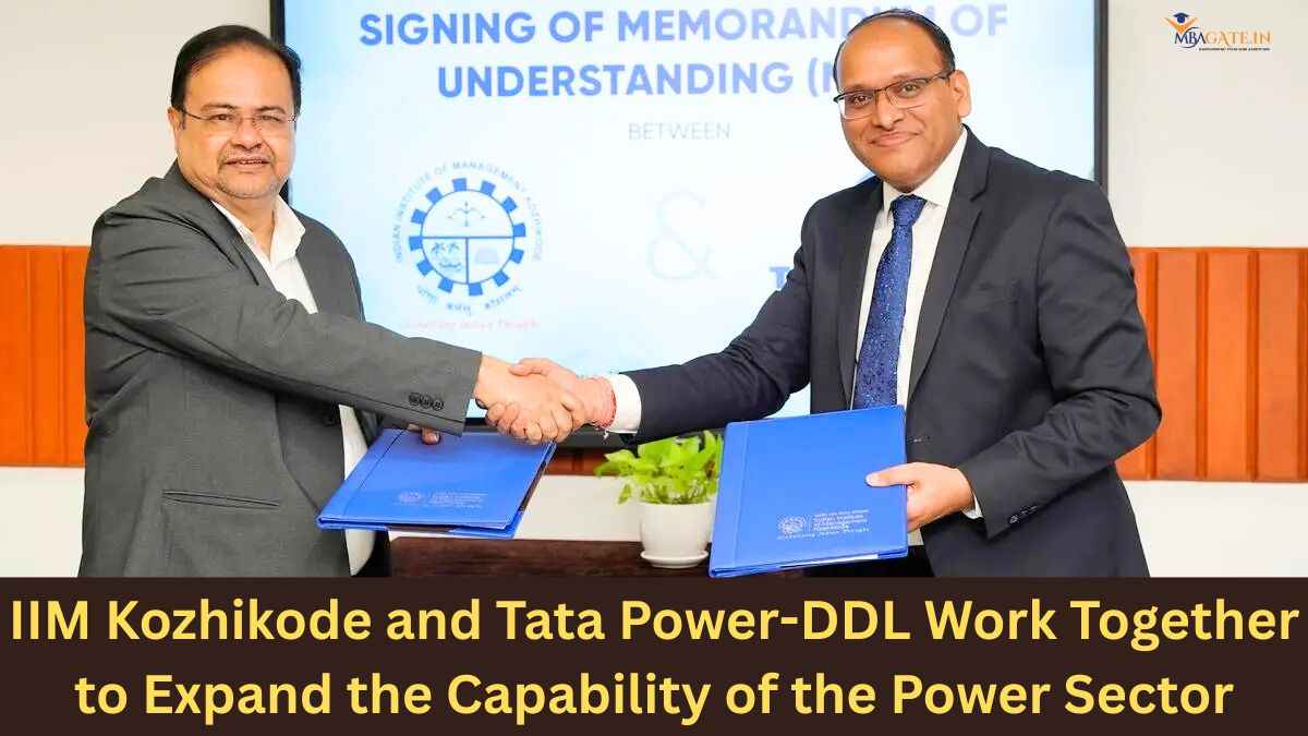 IIM Kozhikode and Tata Power-DDL Work Together to Expand the Capability of the Power Sector