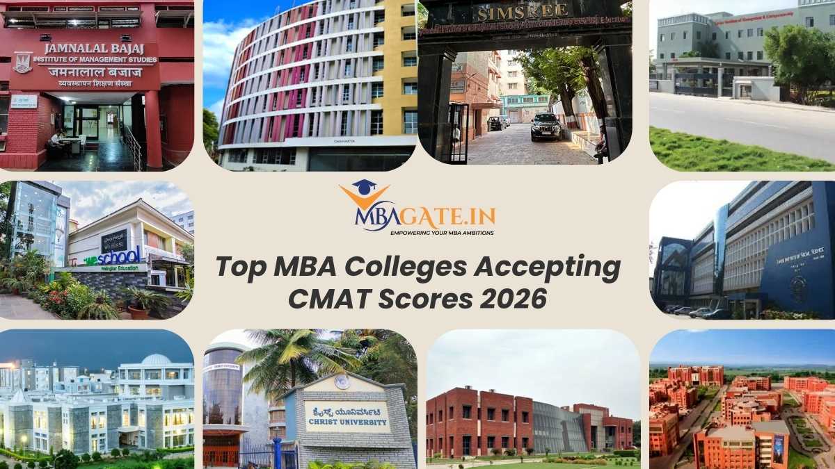 Top MBA Colleges Accepting CMAT Scores 2026 – Fees, Placements and Programs