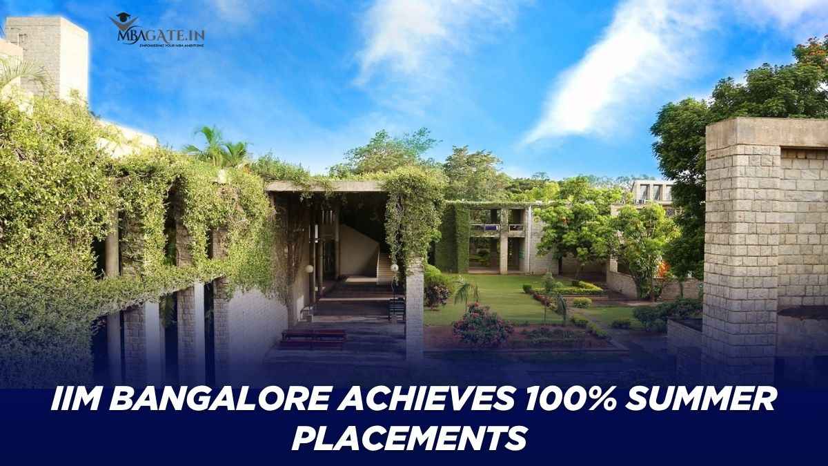 IIM Bangalore Achieves 100% Summer Placements Across Top Sectors for 2026 Batch