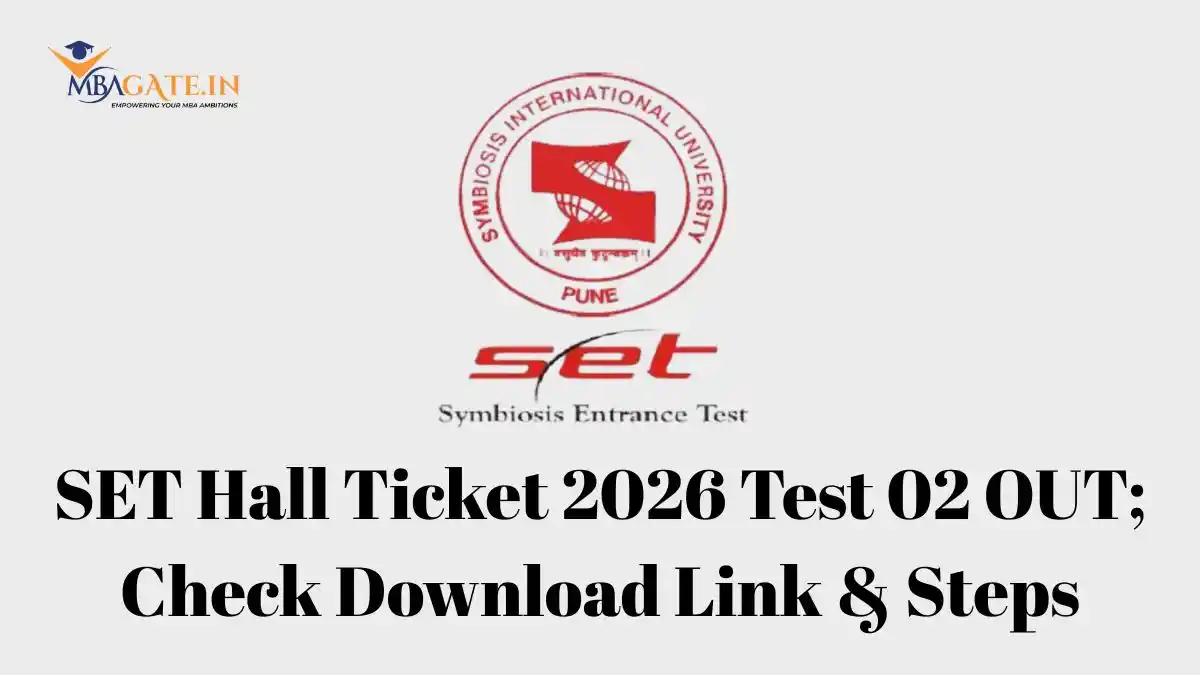 SET Hall Ticket 2026 Test 02 OUT; Check Download Link & Steps