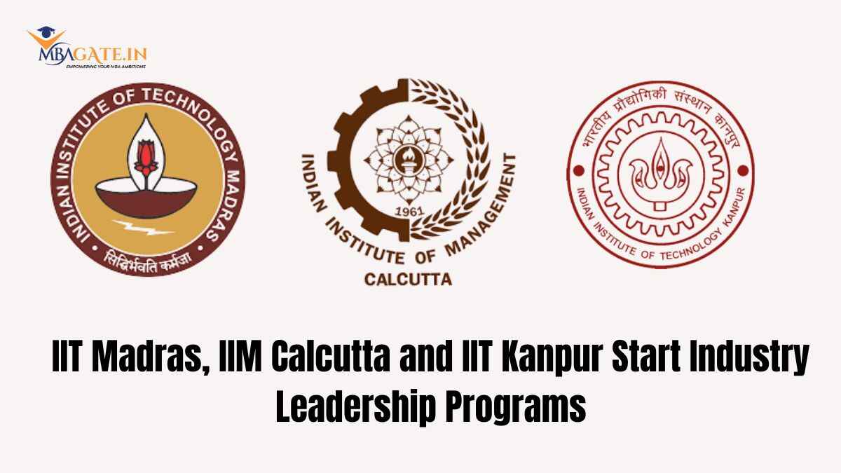 IIT Madras, IIM Calcutta and IIT Kanpur Start Industry Leadership Programs