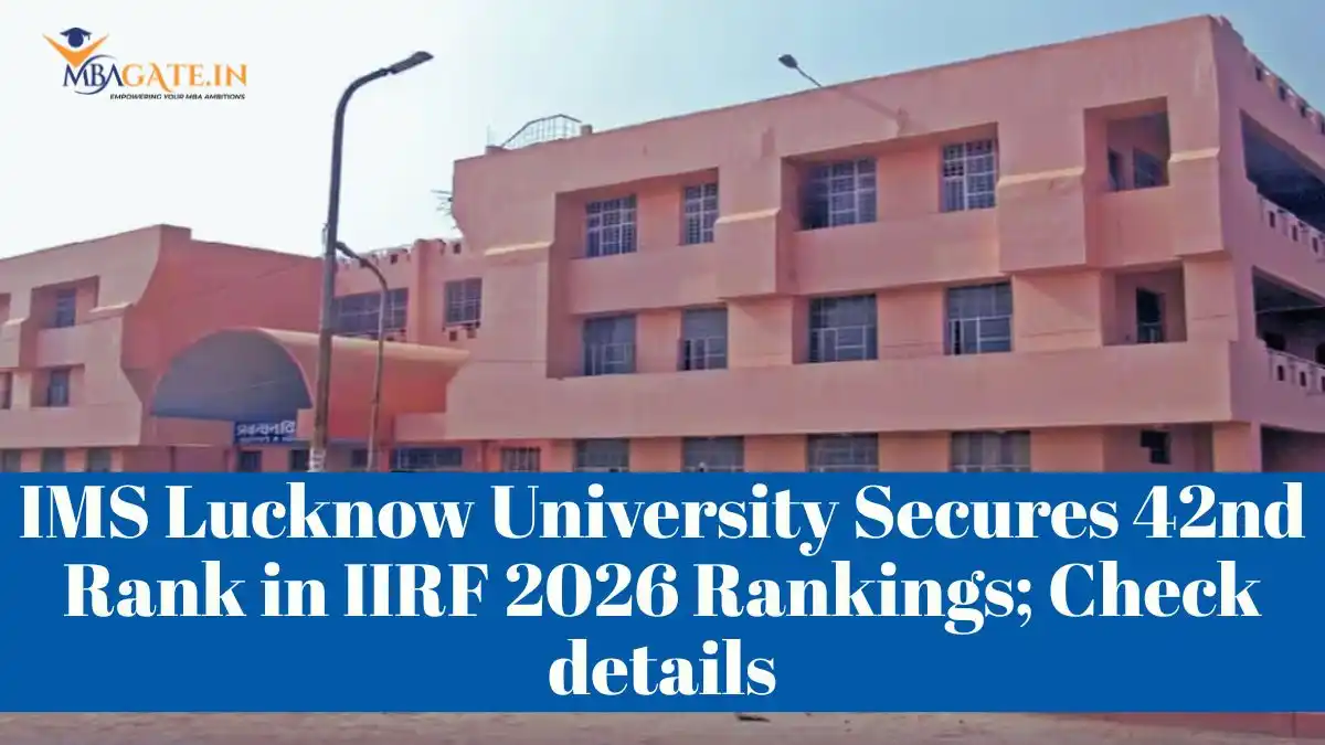 IMS Lucknow University Secures 42nd Rank in IIRF 2026 Rankings; Check details