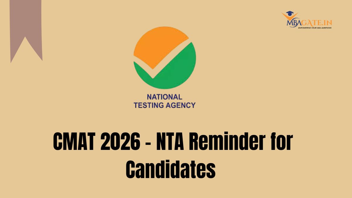 CMAT 2026 - NTA Reminds Candidates to Submit Application and Fee Before Deadline