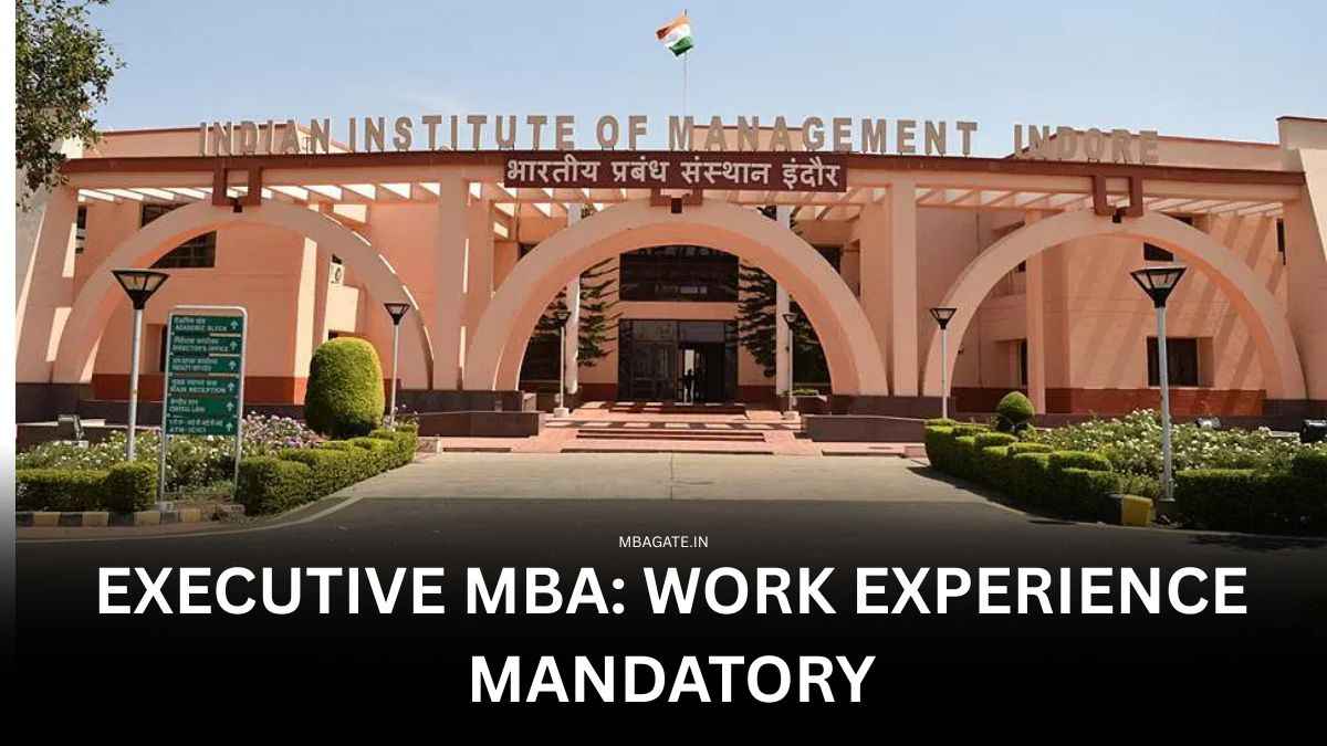 IIM Indore Executive MBA: 5 Years of Work Experience Mandatory
