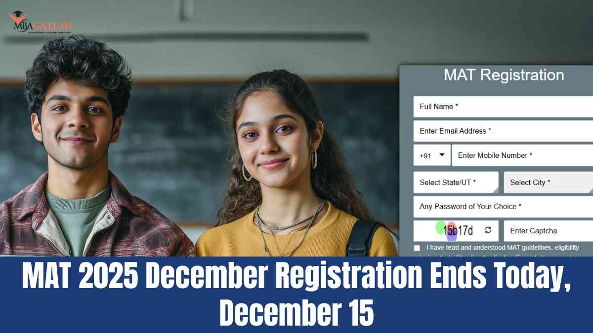 MAT 2025 December Registration Ends Today, December 15