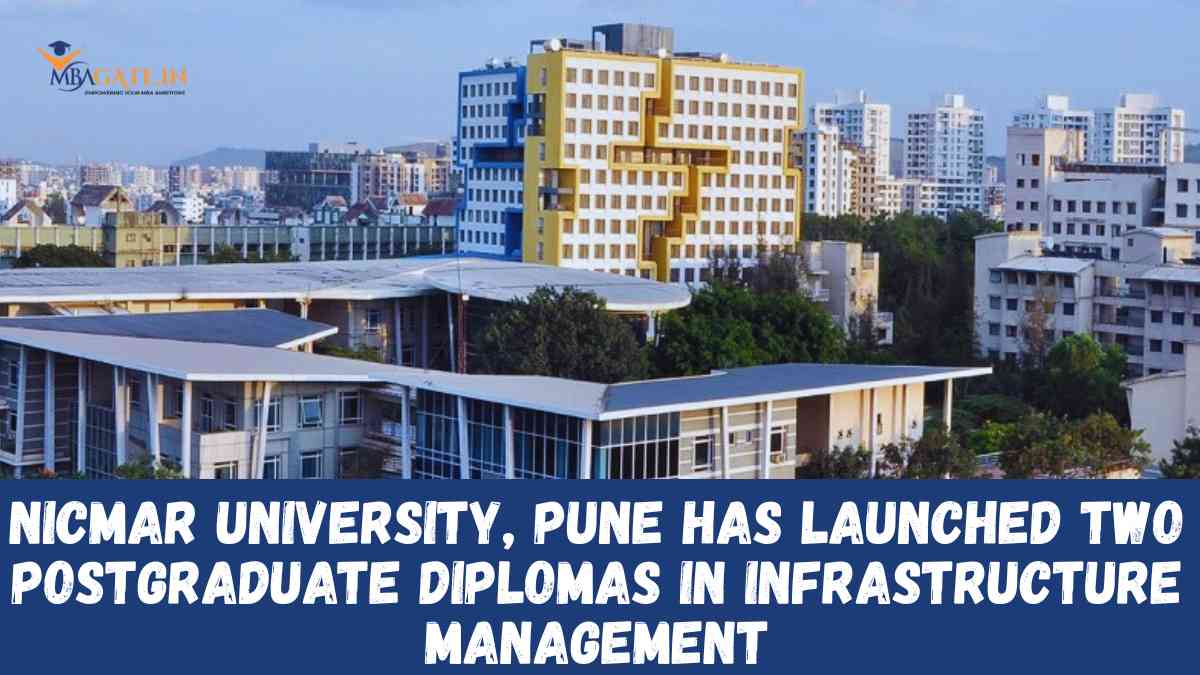 NICMAR University, Pune has launched two postgraduate diplomas in infrastructure management; apply before December 31