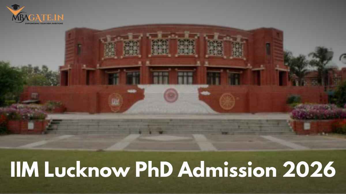 IIM Lucknow PhD Admission 2026 - Applications Are Open Until February 16