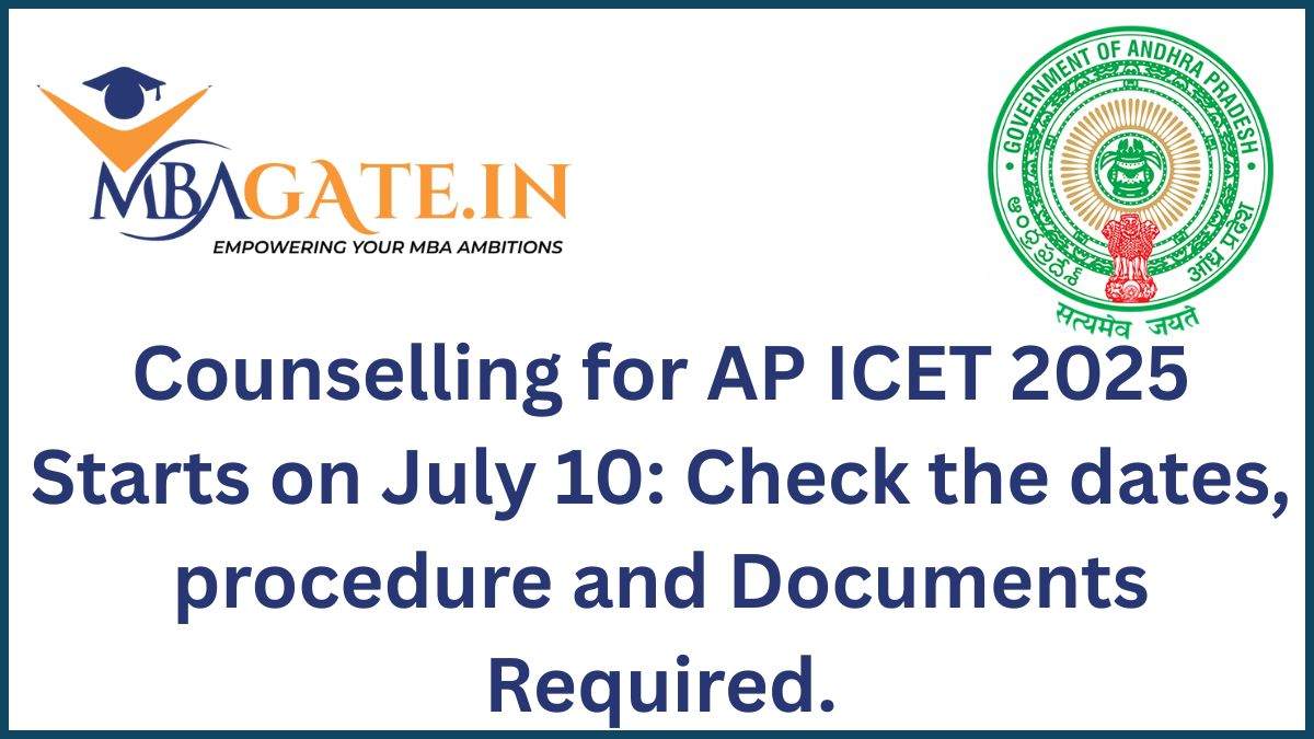 Counselling for AP ICET 2025 Starts on July 10: Check the dates, procedure and Documents Required.