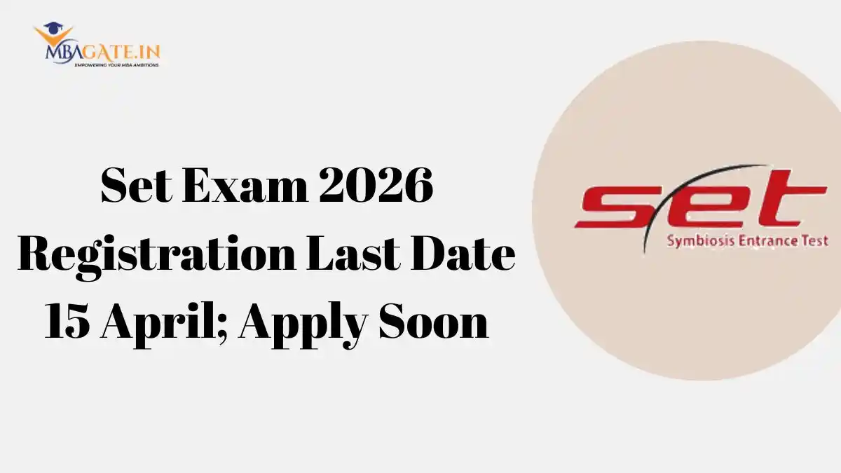Set Exam 2026 Registration Last Date 15 April; Apply Soon