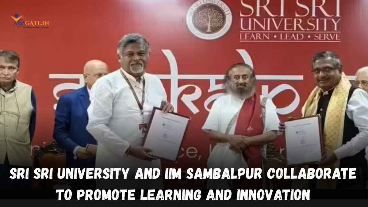 Sri Sri University and IIM Sambalpur Collaborate to Promote Learning and Innovation