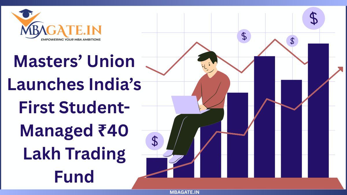 Masters’ Union Launches India’s First Student-Managed ₹40 Lakh Trading Fund