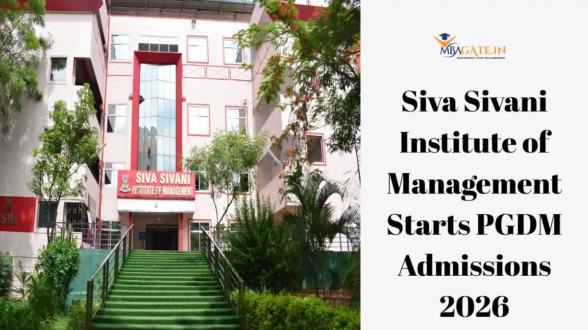 Siva Sivani Institute of Management Starts PGDM Admissions 2026