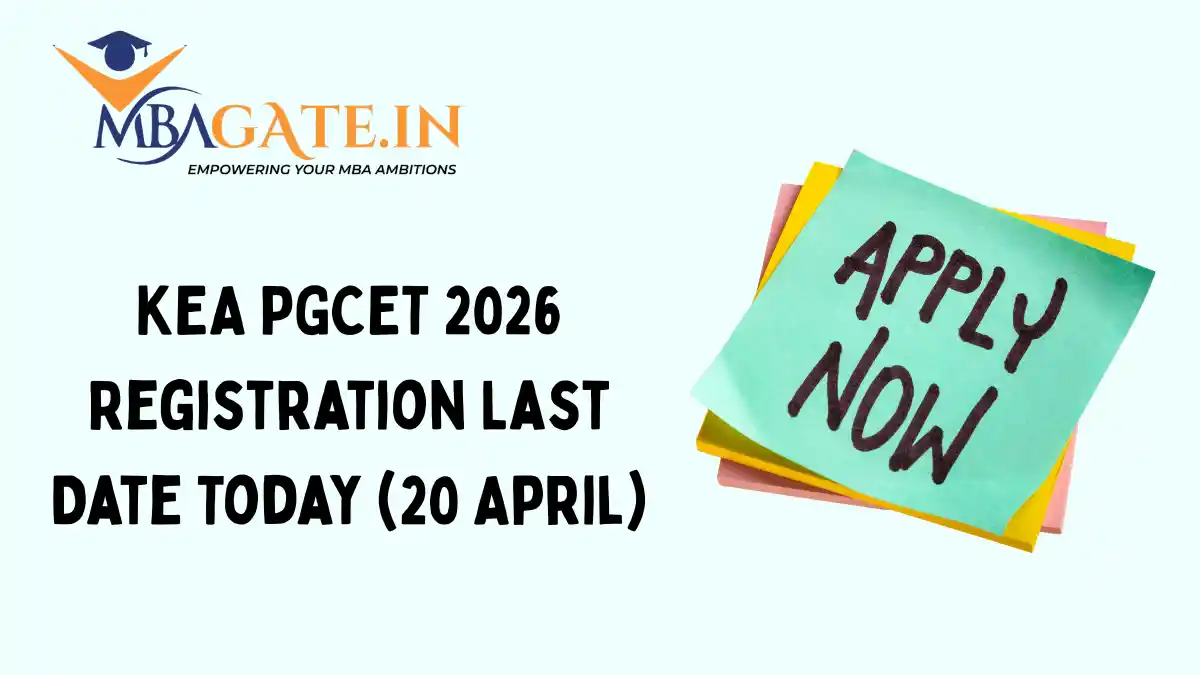 KEA PGCET 2026 Registration Last Date Today (20 April); Apply at the Official Website