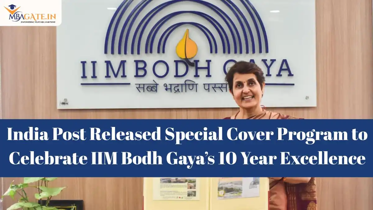 India Post Released Special Cover Program to Celebrate IIM Bodh Gaya’s 10 Year Excellence