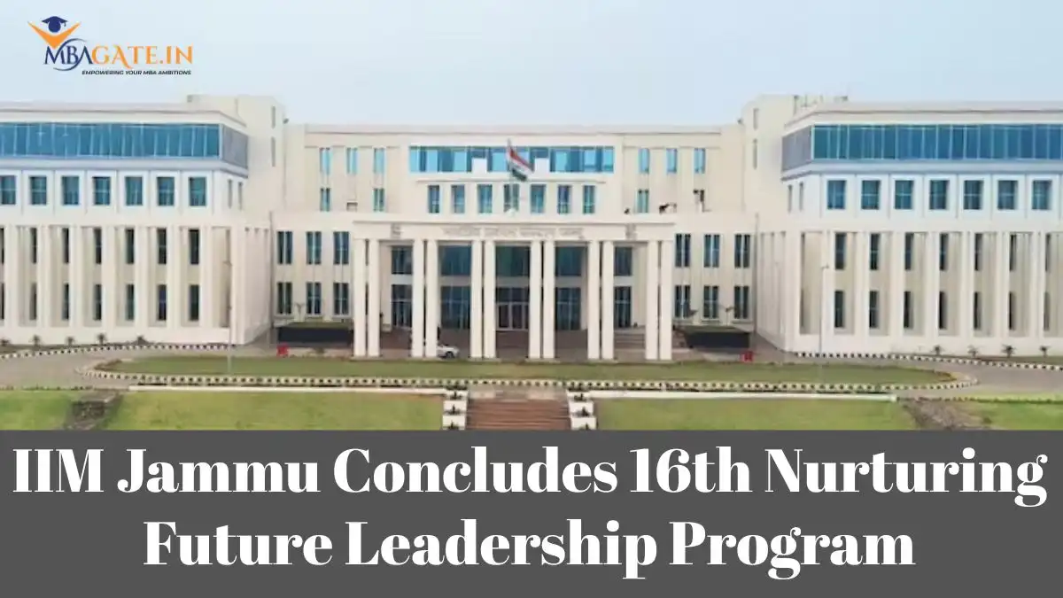 IIM Jammu Concludes 16th Nurturing Future Leadership Program